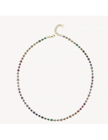 Milky Way Necklace Rainbow Sapphires outlet