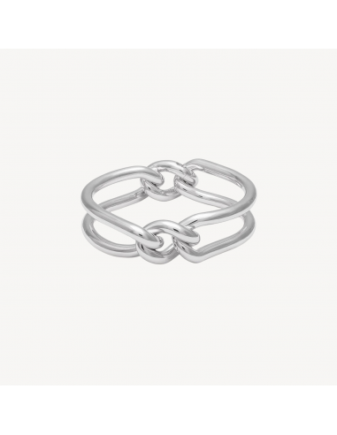 Unity Curb 6mm Bangle Silver Medium Les êtres humains sont 