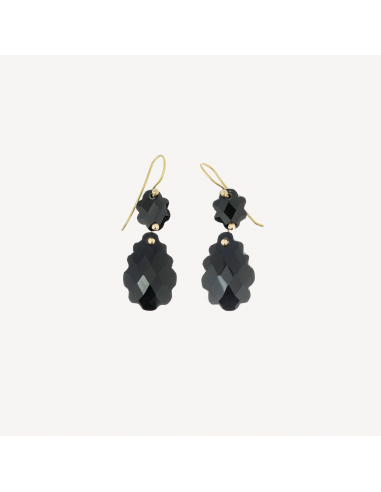 Onyx Pendant Earrings les ctes