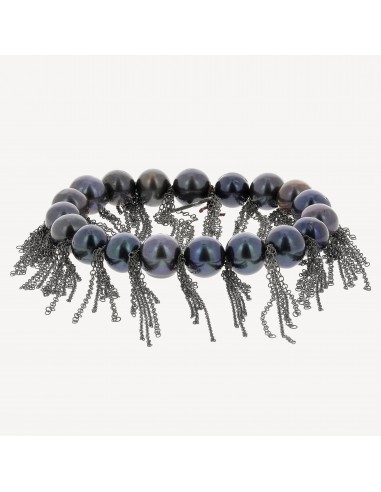 Bracelet Perles Tahiti avec franges online