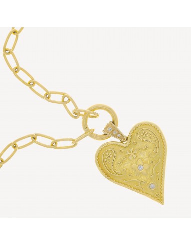 Collier Large Southwestern Heart l'évolution des habitudes 