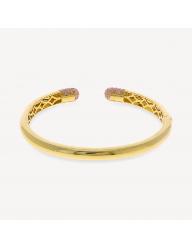 Bracelet Pink Sapphire Gold Tube est présent 