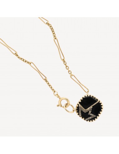 Collier Varda n°2 Noir soldes