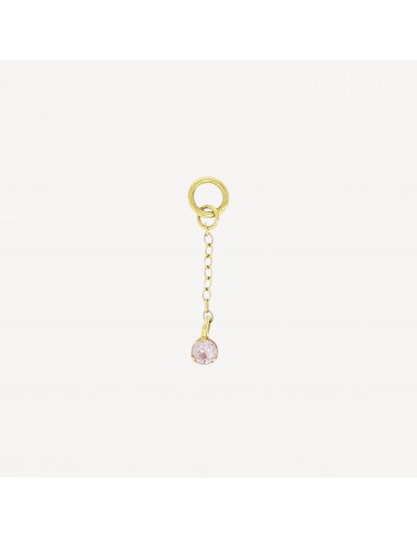 Charm Chaîne 1 Saphir Rose français