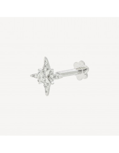 Piercing Star Or Blanc En savoir plus