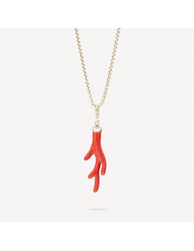 Collier Pendentif Charm Corail l'achat 