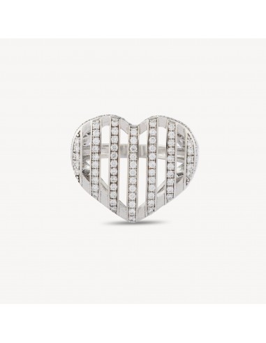 Bague Cut Coeur Or blanc Diamants acheter