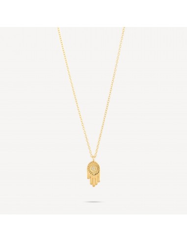 Collier Hamsa Or Diamants Livraison rapide