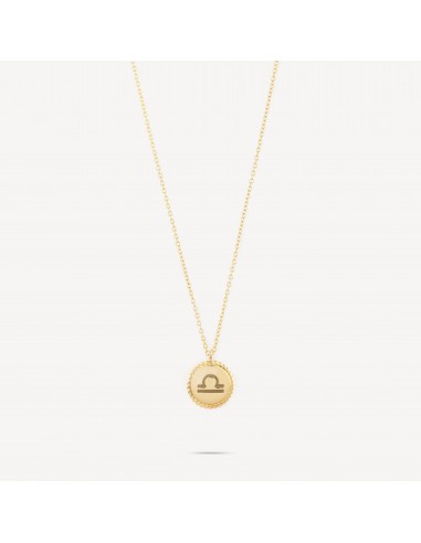 Collier zodiac medaille balance 50-70% off 