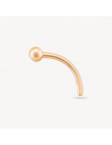 Piercing Tube Nombril 14mm Or Rose Les êtres humains sont 