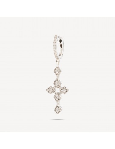 Boucle D'oreille Flower Of Heaven Diamants Or Blanc la livraison gratuite