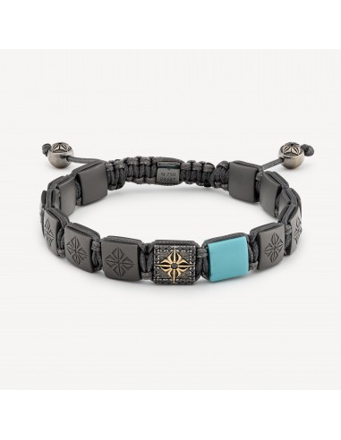 Bracelet Lock Stone Grey Turquoise online