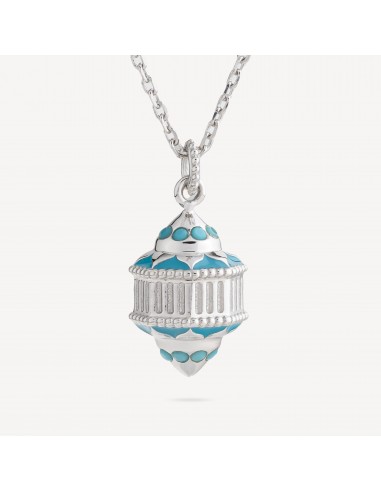 Collier Naos Argent Turquoises plus qu'un jeu 