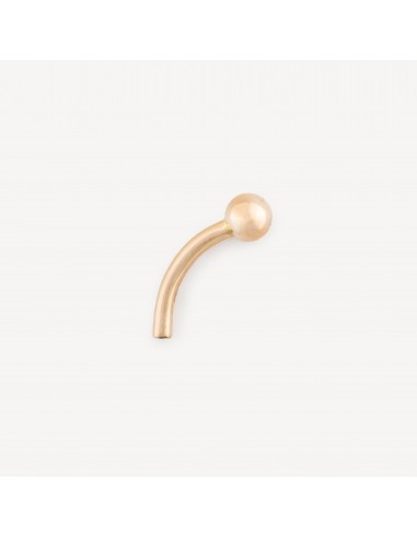 Tube Piercing Nombril 10mm Or Rose votre