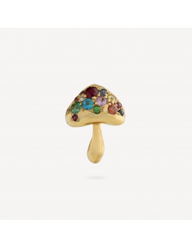 Stud Mushroom Saphirs Multicolores pas cher chine