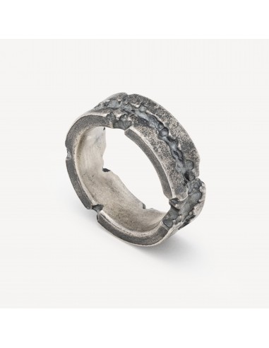 Bague Fracture+ Argent une grave pollution 