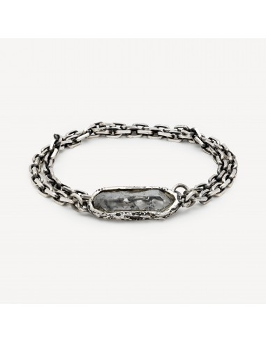 Collier Choker Cristal De Roche Argent livraison et retour toujours gratuits