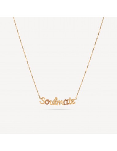 Collier Soulmate Or Rose En savoir plus