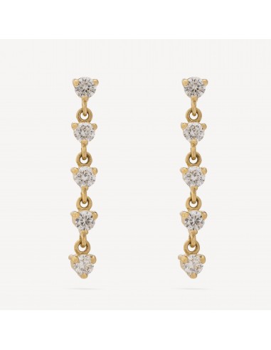 Boucles d'Oreilles 5 Diamonds Dangle l'achat 