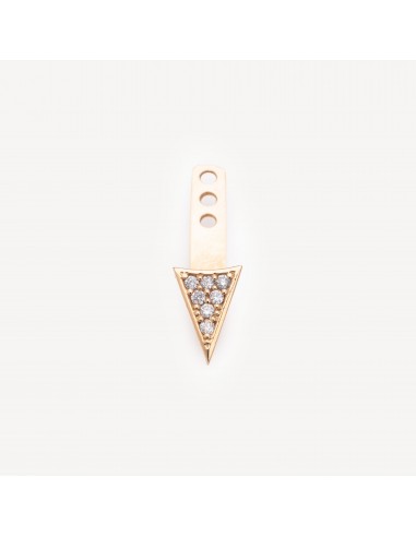 Boucle d'Oreille Diamond Triangle pas cher 