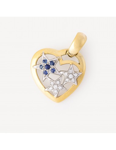 Pendentif Coeur et Etoiles Forever 2 - 3 jours ouvrés.