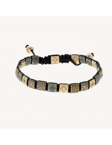 Rose Gold with White and Black Diamonds Bracelet shop