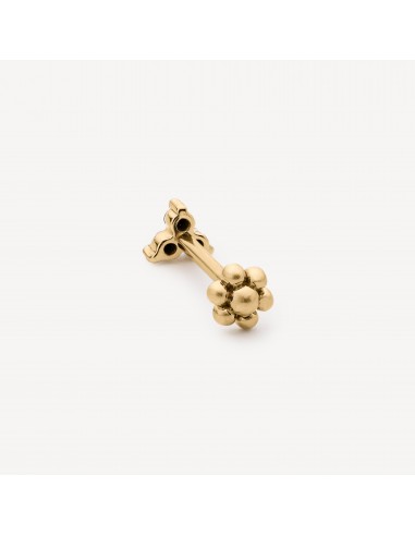 Boucle d'Oreille Black Diamond Trinity Thread Stud Yellow Gold s'inspire de l'anatomie humaine