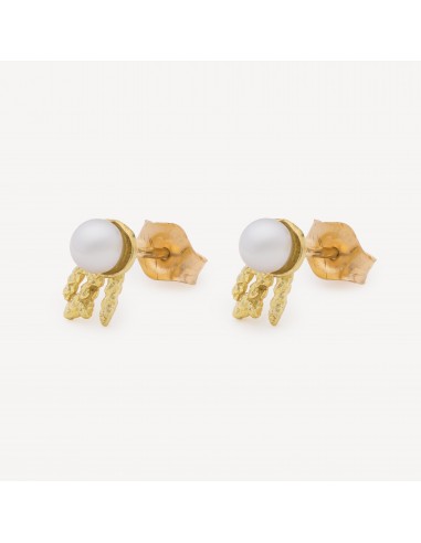 Boucles d'Oreilles Studs Moonbeam Akoya Pearl Faites des économies