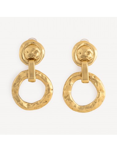 Boucles d’Oreilles Doorknocker en linge