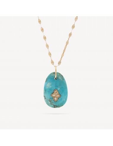 Collier Gaïa n°1 Turquoise pas cher