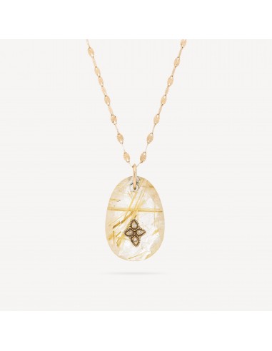 Collier Gaïa n°1 Quartz Rutile Comparez plus de prix