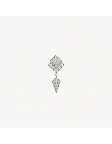 Stud Stairway Argent Diamants Dans la société mordern